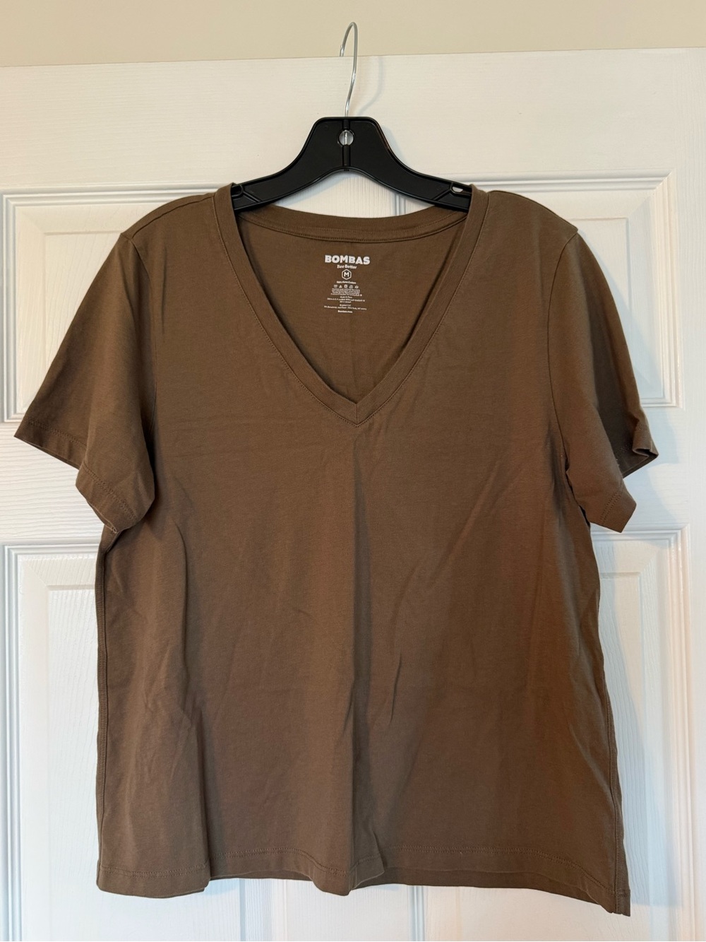 BOMBAS Women's Pima Cotton V-Neck T-Shirt